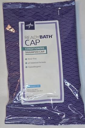 Msc095231 Medline Lot Of 29 - Readybath Rinse-free Shampoo And Conditioning Caps