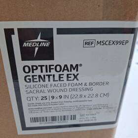 Mscex99ep Medline Optifoam Gentle Ex 9x9in Ref Box Of 25 Mscex99ep Medline Optifoam Gentle Ex 9x9in Ref Box Of 25