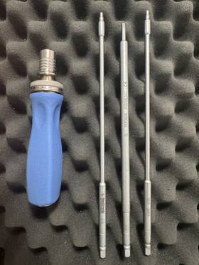 9339082 Medtronic Quick Connect Handle With 3 Attachments Lot 2