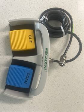 1400jj Megadyne Monopolar Dual-pedal Footswitch