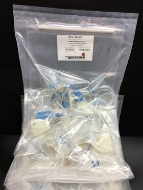 Dra8302b-n00-b3003-02 Meissner One Touch Ref Tepoflex 2l Biocontainer Lot 3pcs