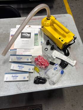 Mesosystems Bt-550 Biocapture Air Sampler Device Portable Unit
