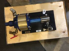 M-110s Microfluidics 110s Microfluidizer Nitrogen Pneumatic Motor