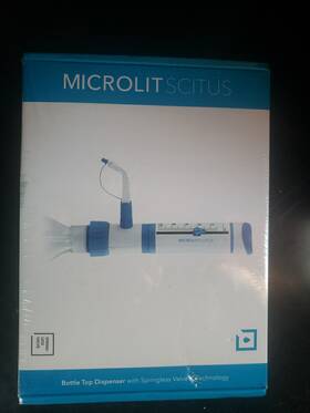 Sci-60 Microlit - Scitus Bottletop Dispenser 5-60ml
