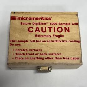 520-64900-00 Micromeritics Sample Cell Saturn Digisizer 5200 Pn