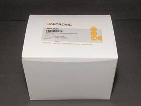 Mp53820 Micronic Screw Caps For Externally Threaded Tubes In 96-well Format Gray