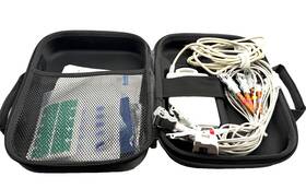 4-100-0062 Midmark Iqecg Digital Portabel Ecg Ekg Monitoring System - Complete Kit Clean
