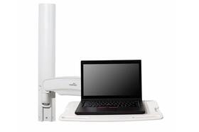 Midmark 6281-001 Care Exchange Laptop Wall Mounted Workstation Medical Dental