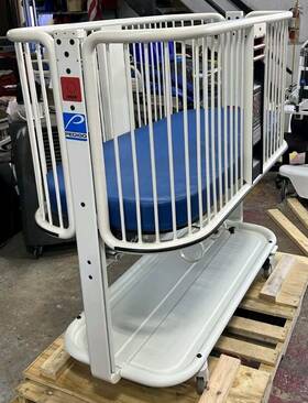 K500-001 Midmark Pediatric Crib Stretcher Refurbished With 1 Year Parts Warranty K500-001 Midmark Pediatric Crib Stretcher Refurbished With 1 Year Parts Warranty