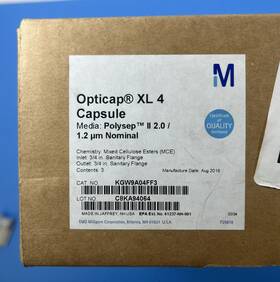 Kgw9a04ff3 Millipore Opticap Xl 4 Capsule Polysep Ii 2.0/1.2um 3-pack 2 Left