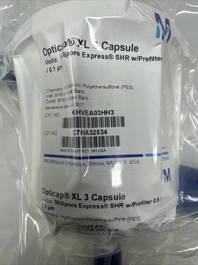 Khvea03hh3 Millipore Opticap Xl 3 Capsule Shr 0.5/0.1um Lab Supply Sealed New Khvea03hh3 Millipore Opticap Xl 3 Capsule Shr 0.5/0.1um Lab Supply Sealed New