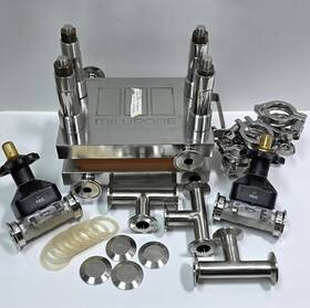 Xx4200080 Millipore X0 Pellicon Cassette Tff Stainless Steel Holder And Assembly