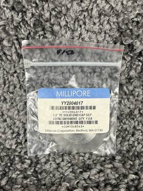 Yy2004017 Millipore 1.5 Inch Tc Solid End Cap Sst New