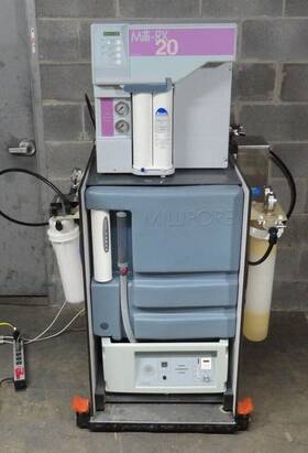 Milli-rx20 Millipore Zfrx0602 Water Purification Sys With Storage Tank And Distribution System Milli-rx20 Millipore Zfrx0602 Water Purification Sys With Storage Tank And Distribution System