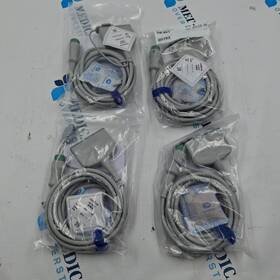 040-003528-00 Mindray 12pin 12 Lead Host Cable Aha Def-p P/n Lot Of 4 040-003528-00 Mindray 12pin 12 Lead Host Cable Aha Def-p P/n Lot Of 4