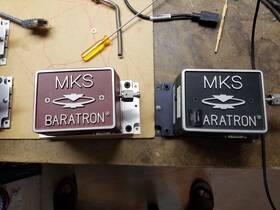 3690a12trb Mks Moddel 690a Baratron 1 Torr Used In Working Contition