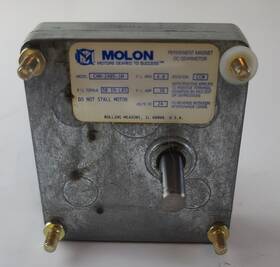 Chm-2405-1m Molon Permanent Magnet Dc Gearmotor 24vdc 380ma Ccw 50 In - Lbs 4rpm