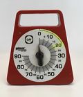 Mt90 Pelouze Red Industrial Minute Laboratory Loud Timer Tested And Working