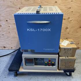 Ksl-1700x-s Mti 09079 Corporation High Temp Box Furnace 120 120mm Chamber