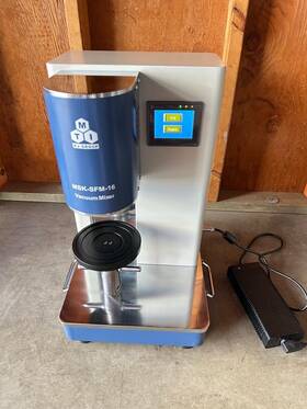 Msk-sfm-16 Mti Dual-shaft Planetary Vacuum Mixer W 150ml Container