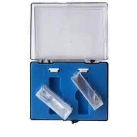 Zy-80503 Muhwa Quartz Cuvette 2 Pcs Standard 10mm 3.5ml Spectrometer Cell Transparent