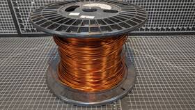 Hml-240 Mws Hml 240c Copper Magnet Wire 11 Awg 720ft Spool 18lbs Nema Mw16-c Enameled