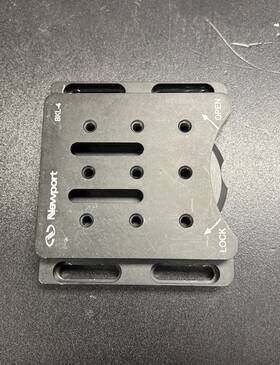 Bkl-4 Newport Kinematic Base Locking Both Bottom And Top Pieces Bkl-4 Newport Kinematic Base Locking Both Bottom And Top Pieces