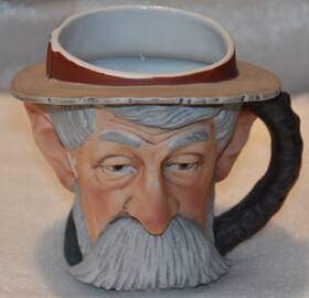 Nrm-5 Norman Rockwell 1979 Toby Mug Saturday Evening Post 3d Figural Dave Grossman Design