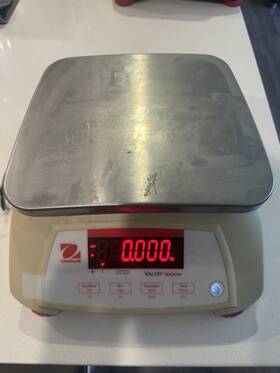 V41pwe3t Ohaus Valor 4000w Bench Scale Used Nsf Legal For Trade 3kg 0.2g Specs V41pwe3t Ohaus Valor 4000w Bench Scale Used Nsf Legal For Trade 3kg 0.2g Specs