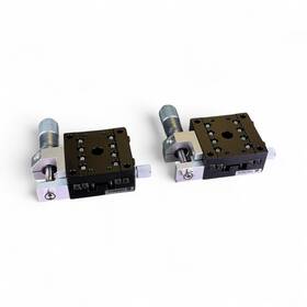 Tam-401 Optosigma Crossed-roller Aluminum Linear Transition Stage 40x40mm Lot Of 2