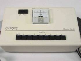 Xm-90 Oxford 8-port Monitor With Shinohara Electrical Instruments Gauge - As Is Xm-90 Oxford 8-port Monitor With Shinohara Electrical Instruments Gauge - As Is