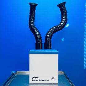 8888-0110 Pace Arm Evac 105 Fume Extractor 110v 60hz Central Filter System Unit Two Inlets