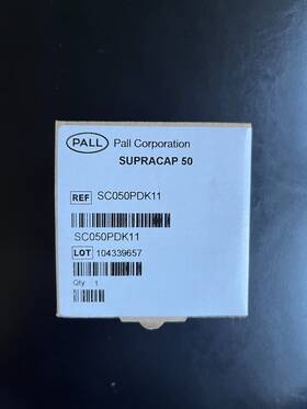 Sc050pde2 Pall Depth Filter Capsule Supracap 50 Filters Sc050pde2 Pall Depth Filter Capsule Supracap 50 Filters