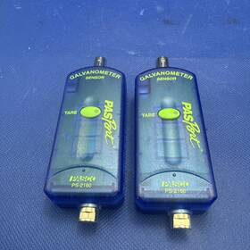 Ps-2160 Pasco Lot Of 2 Galvanometer Sensor Scientific Pasport