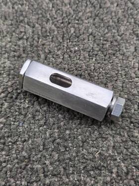 38-020 Petaparts 304 Stainless Steel 1/2 Inch Flow Sight Indicator 3-5/8 Length
