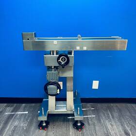 Pvc-01b Pharma Pack 36 Inch Dual Side Hugger Belt Bottomless Conveyor Stainless Stee