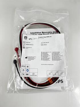 M1673a Philips 3-lead Snap Aami Icu Lead Set Shielded