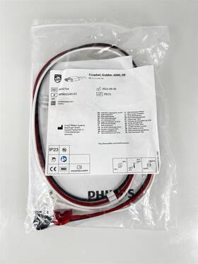 M1675a Philips 3-lead Grabber Aami Or Lead Set Ecg