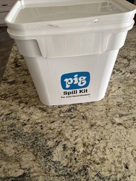 111553 Pig Spill Kit For Acid Neutralization Model #111553 Fast Free Shipping