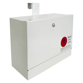 Plugsharge 645707597806 Metal Specimen Drop Box Medium Size Over-the-door Hanging With Key Lock