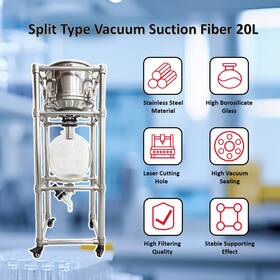 22m05a78 Preasion New Vacuum Buchner Funnel 20l Suction Filter For Solid-liquid Separation