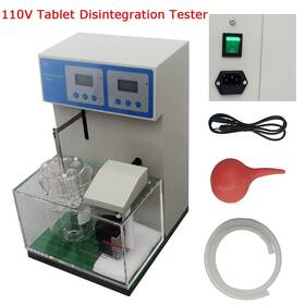 24-02m42a95 Preasion Single Cup Disintegration Tester 110v Lab Equipment Tablet 24-02m42a95 Preasion Single Cup Disintegration Tester 110v Lab Equipment Tablet