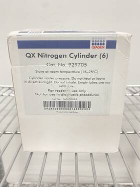 929705 Qiagen 4x New Qx Nitrogen Cylinders Cat# 929705 Qiagen 4x New Qx Nitrogen Cylinders Cat#