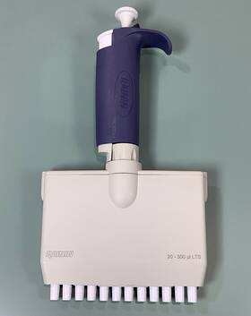 L-300 Rainin Pipet-lite 12 Channel Pipette L-300 Rainin Pipet-lite 12 Channel Pipette
