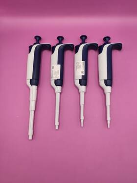L1000 Rainin Set Of 4 Single Channel Pipettes Lts Xls L2 L20 L200 Calibrated