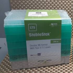 17005874 Rainin/mettler Toledo Rainin/ 250ul Stablestak Pipette Tips 1 Sealed/960tips