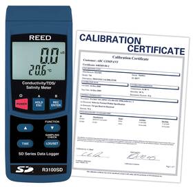 R3100sd-nist Reed Instruments Data Logging Conductivity/tds/salinity Meter R3100sd-nist Reed Instruments Data Logging Conductivity/tds/salinity Meter