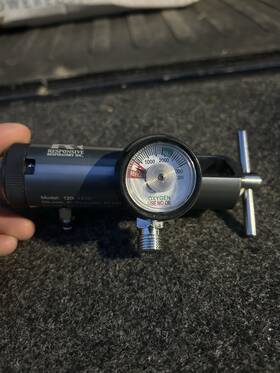 120-1040c Responsive Respiratory Inc Oxygen Regulator