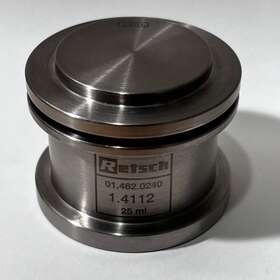 01.462.0240 Retsch 25 Ml Grinding Jar- Pm 100 200 400 Planetary Ball Mill