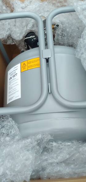 Retsch 02.480.0002 Autofill Container Cryomill Cryotherm Apollo Liquid Nitrogen Low Use